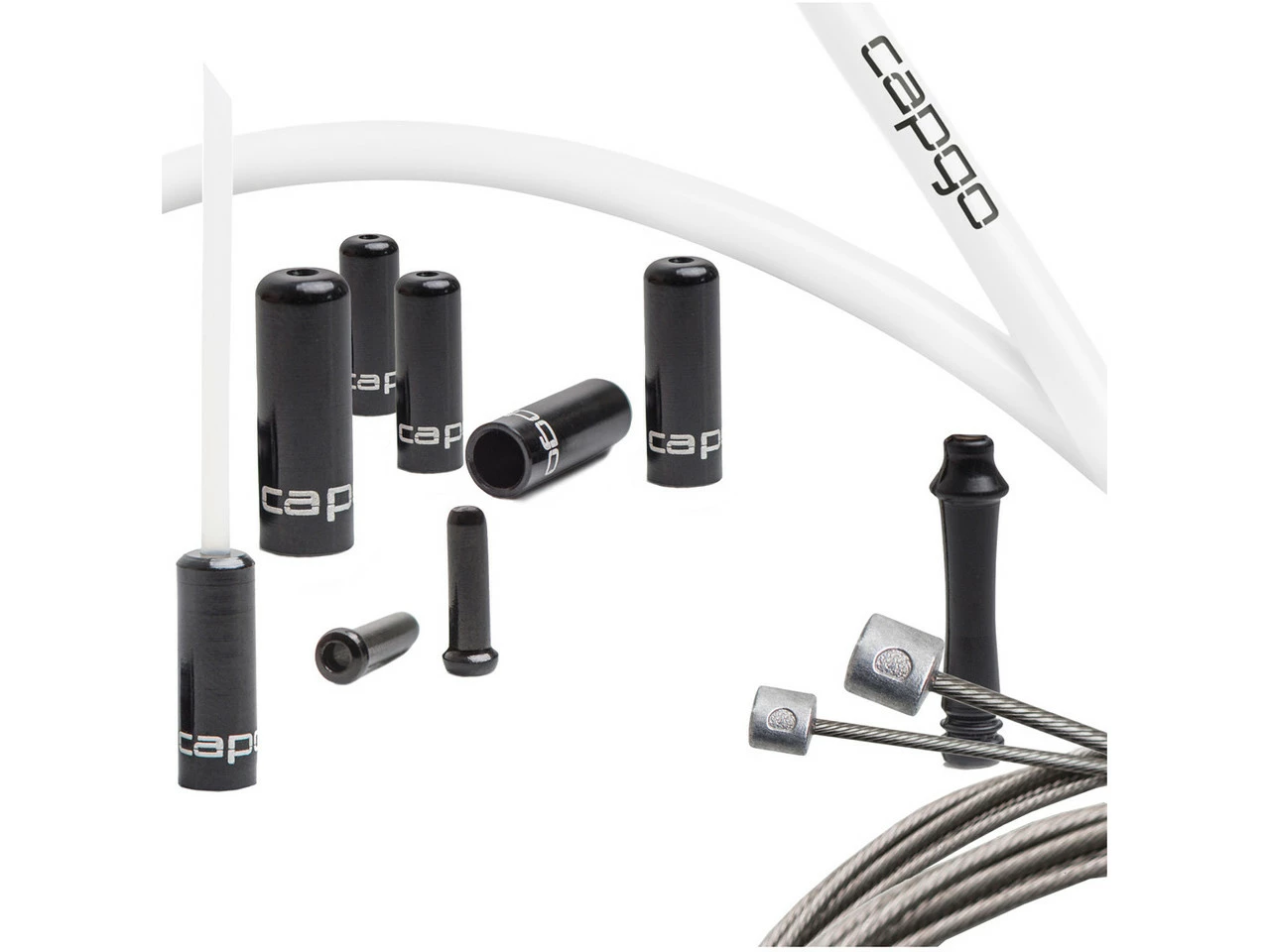 CAPGO OL Schaltzugset Lang Für Shimano/SRAM 2 CAPGO OL Schaltzugset Lang Für Shimano/SRAM – Bild 2