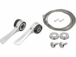 Shimano Schalthebel V+h Set SL-R400 2-/3-/8-fach Für Aluminiumrahmen 7 Shimano Schalthebel V+h Set SL-R400 2-/3-/8-fach Für Aluminiumrahmen -Shimano Nullspeicher 254423