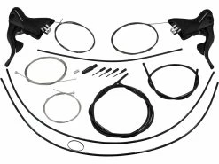 Campagnolo® Super Record Ultra-Shift Ergopower 2x12 Schalt-/Bremsgriffe -Shimano Nullspeicher 367140